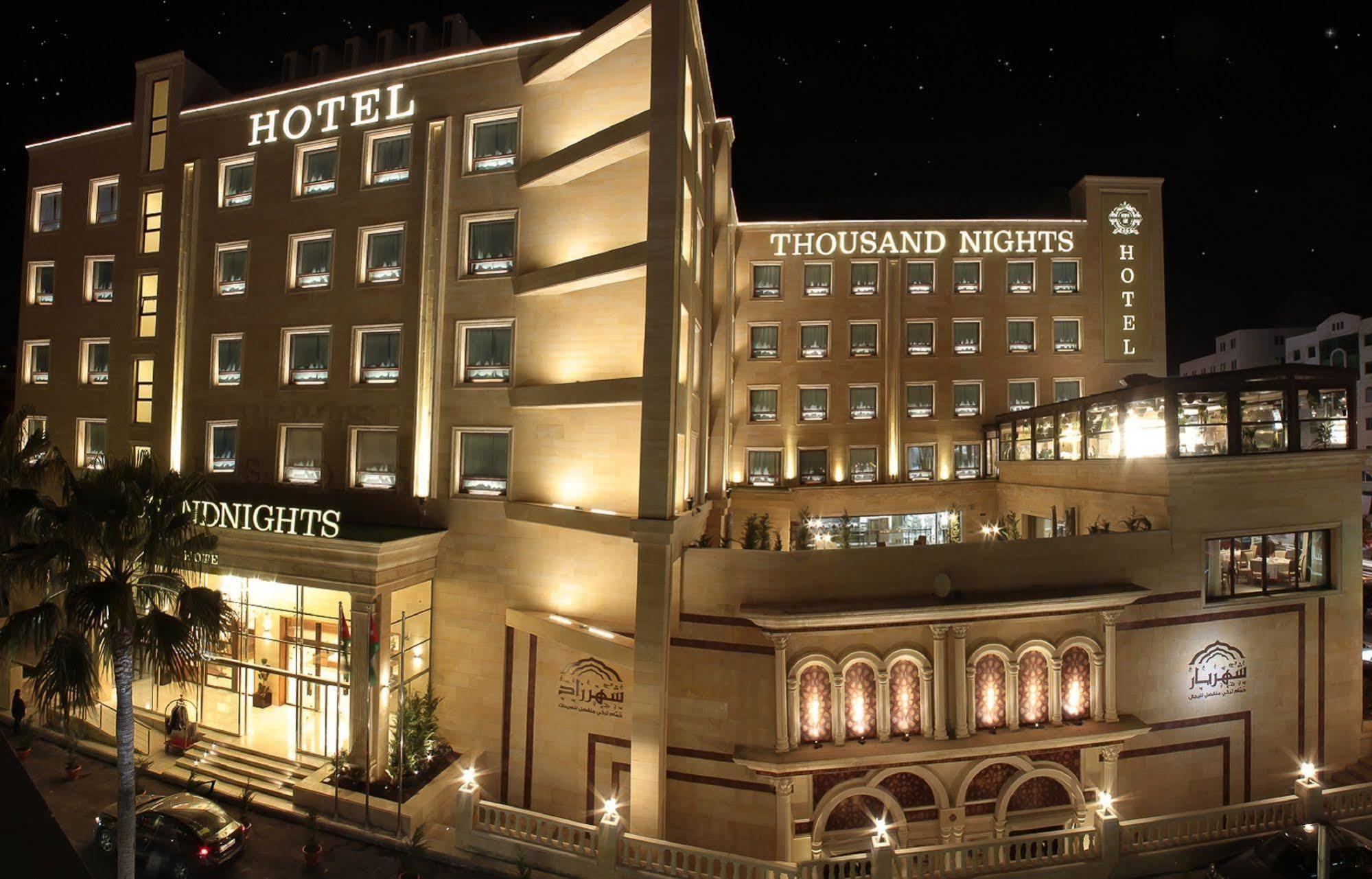 Thousand Nights Hotel Amman Bagian luar foto
